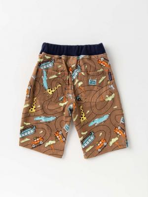 ベビー パンツ|moujonjon（ムージョンジョン）プリント6分丈パンツ