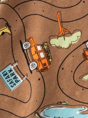 ベビー パンツ|moujonjon（ムージョンジョン）プリント6分丈パンツ