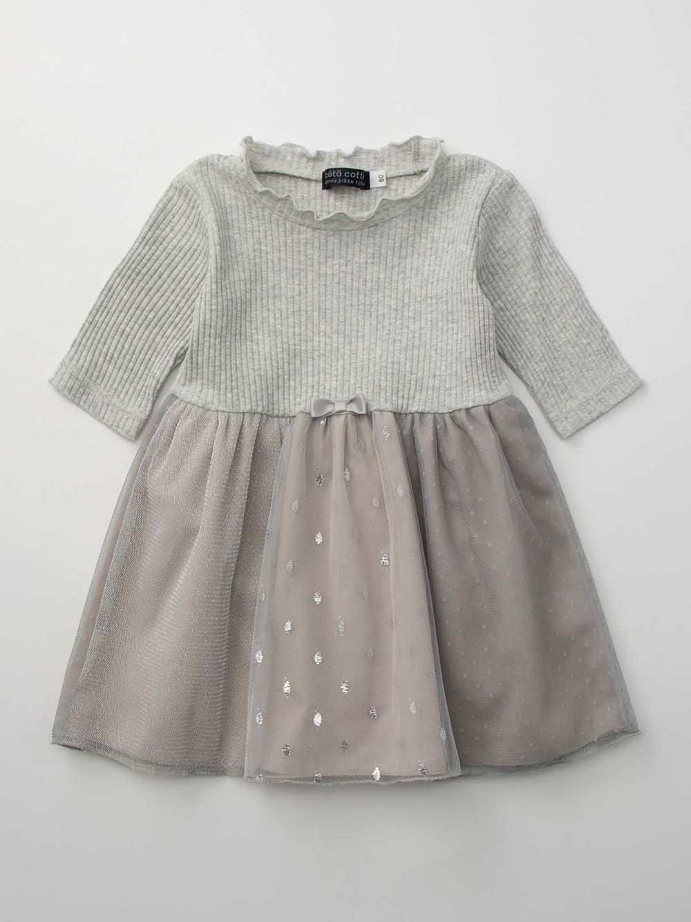 ベビー ワンピース Coto Cotte パッチワークワンピース ベビー 新生児 服 ベビー用品通販 エンジェリーベ 公式