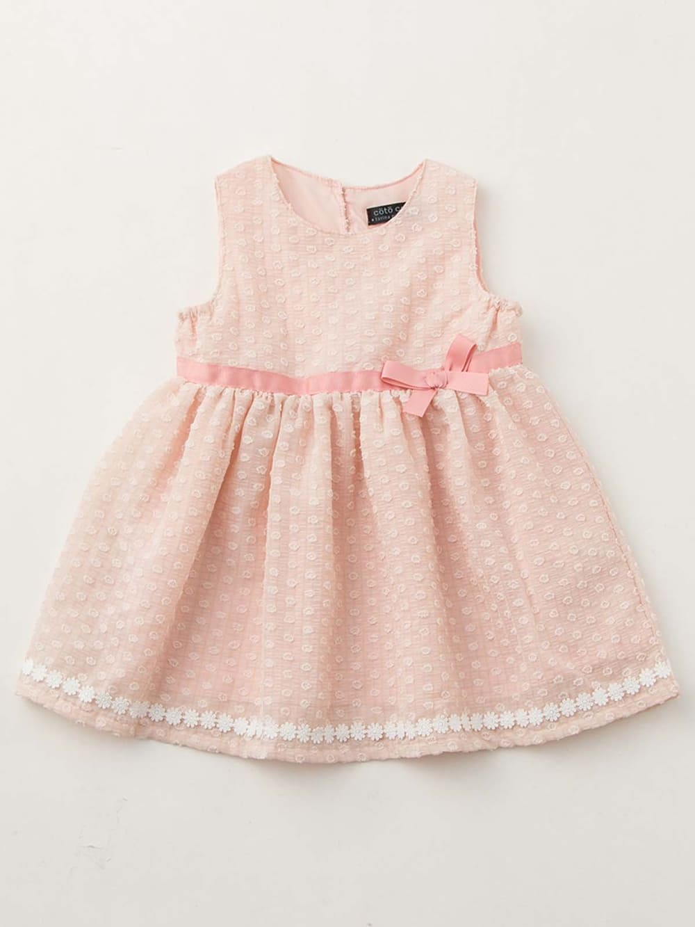 Coto Cotte ドット柄シフォンワンピース ベビー 新生児 服 ベビー用品通販 エンジェリーベ 公式 Coto Cotte ドット柄シフォンワンピース ベビー 新生児 服 ベビー用品通販 エンジェリーベ 公式