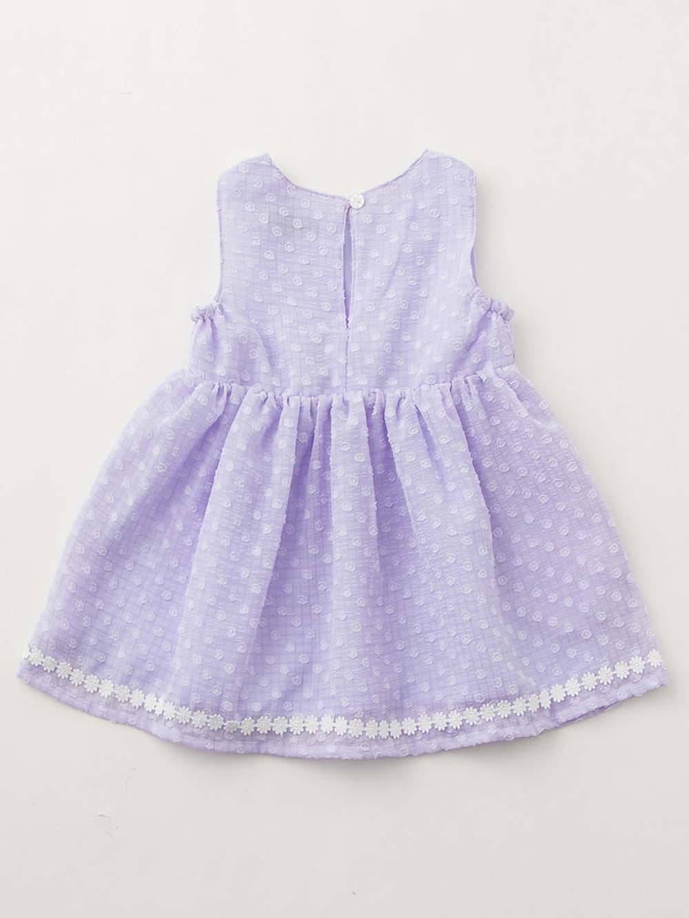 ベビー ワンピース|coto cotte（コトコト）ドット柄シフォンワンピース