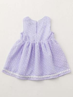 ベビー ワンピース|coto cotte（コトコト）ドット柄シフォンワンピース