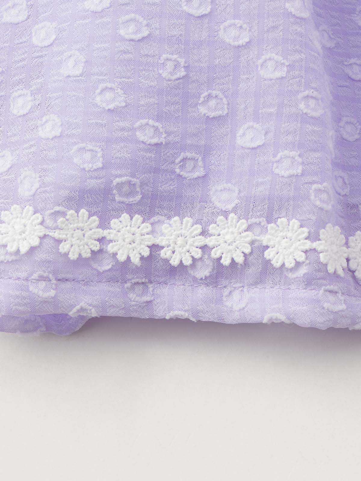 ベビー ワンピース|coto cotte（コトコト）ドット柄シフォンワンピース