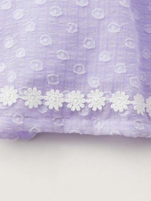 ベビー ワンピース|coto cotte（コトコト）ドット柄シフォンワンピース