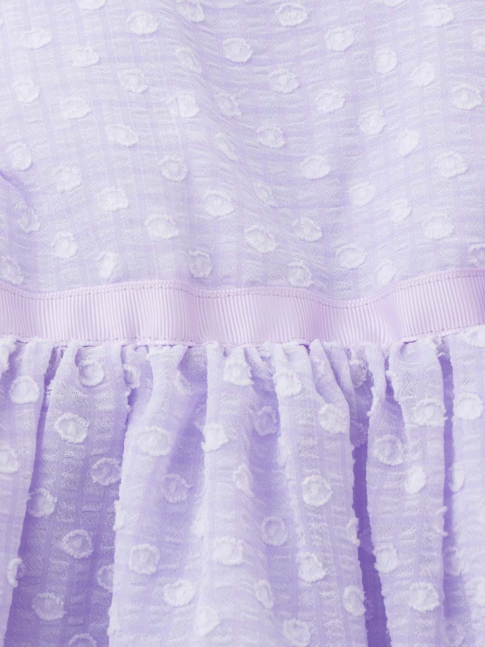 ベビー ワンピース|coto cotte（コトコト）ドット柄シフォンワンピース