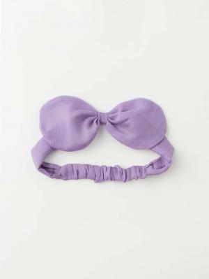 ロンパース・カバーオール|moc mof（モクモフ）ちょうちょワンピボディ＆ヘアバンドセット|パープル