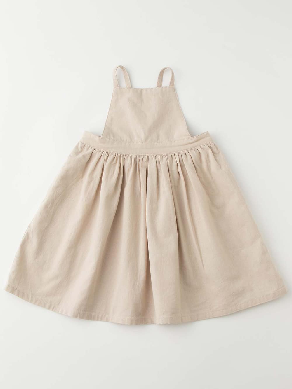 ベビー ワンピース Cloudy Fine Later コットンリネンエプロンワンピース ベビー 新生児 服 ベビー用品通販 エンジェリーベ 公式
