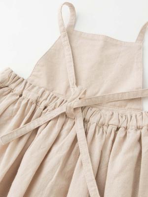 ベビー ワンピース|CLOUDY FINE LATER（クラウディファインレター）コットンリネンエプロンワンピース