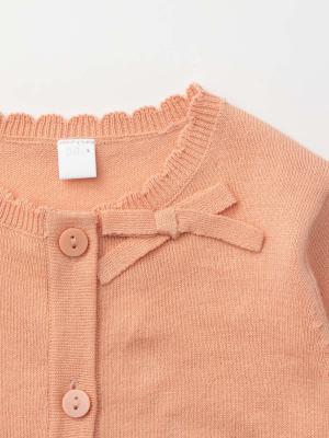 ベビー アウター|Seraph（セラフ）リボンカーディガン