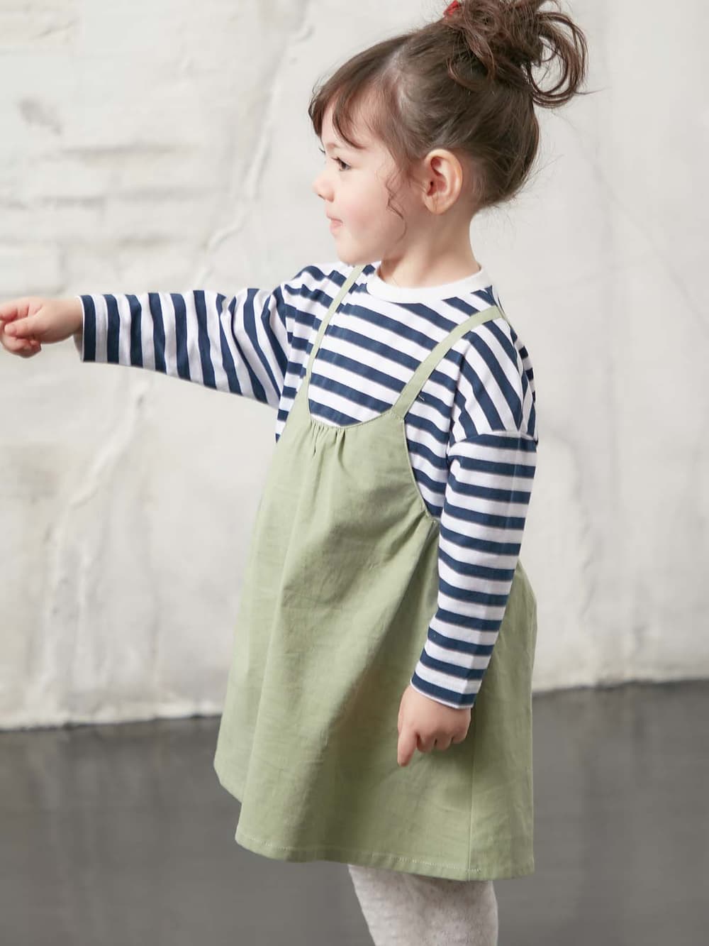 ベビー ワンピース|Seraph（セラフ）ボーダードッキングキャミワンピース