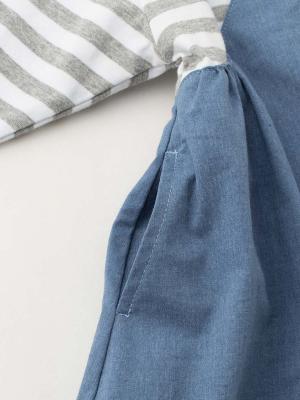 ベビー ワンピース|Seraph（セラフ）ボーダードッキングキャミワンピース