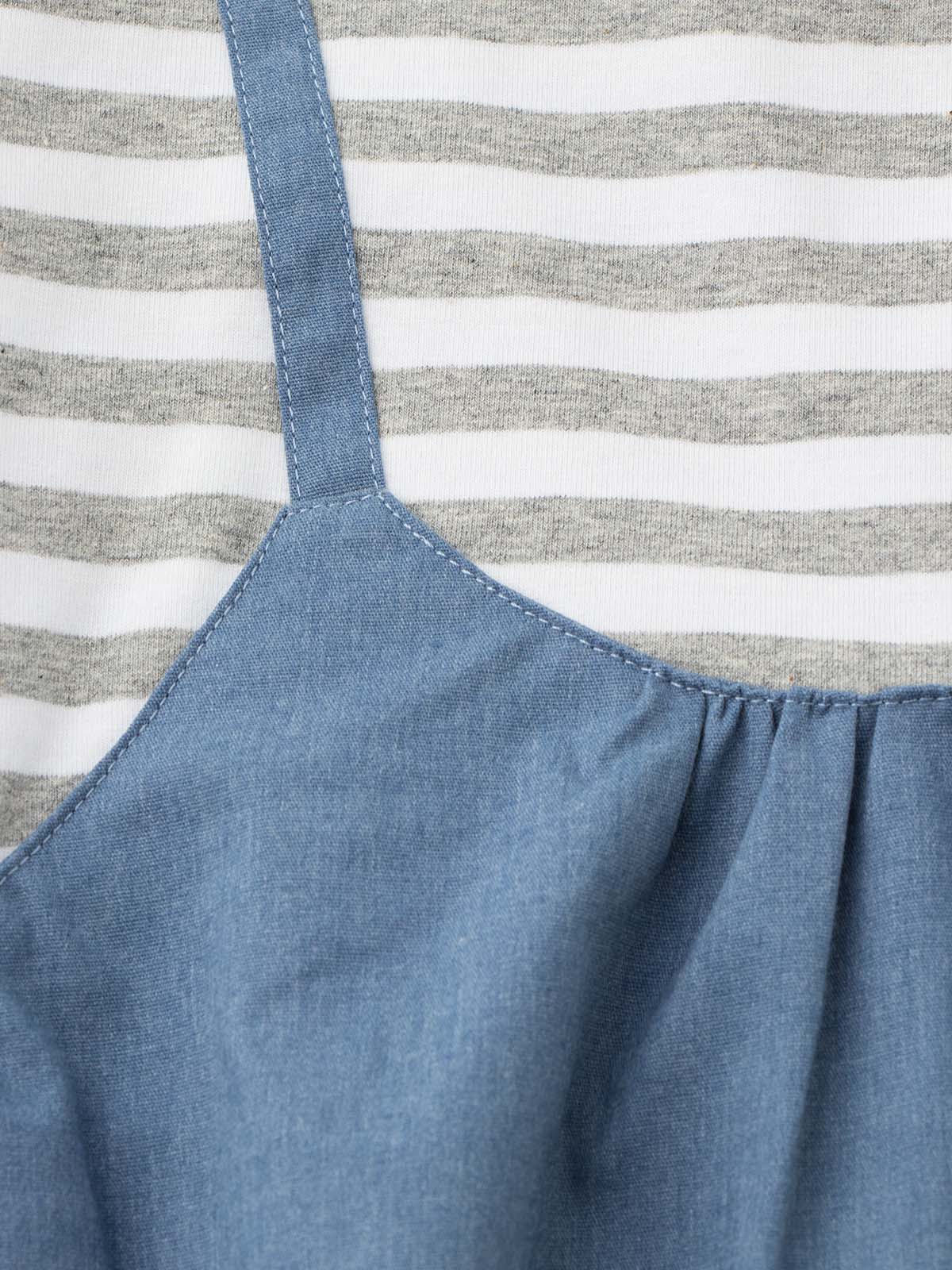 ベビー ワンピース|Seraph（セラフ）ボーダードッキングキャミワンピース