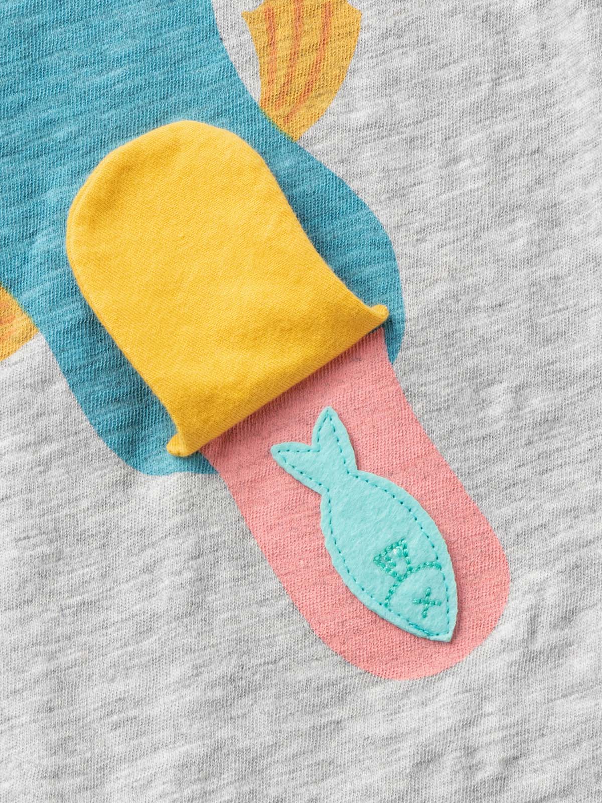 ロンパース・カバーオール|【BITZ】しかけアニマルプリントロンパース