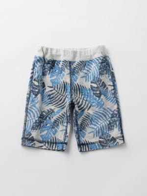 ベビートップス|Ampersand（アンパサンド）プリントＴシャツ＆ボタニカルパンツ2点セット|ベージュ