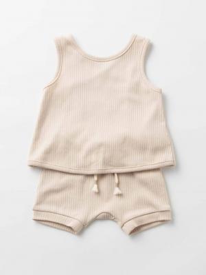 Ampersand（アンパサンド）コットンリブセットアップ 51172