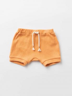 ベビートップス|Ampersand(アンパサンド)コットンリブセットアップ|オレンジ