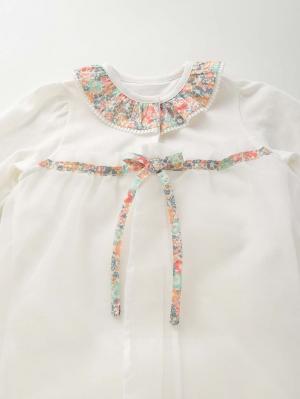 セレモニードレス|春 夏 秋 冬【日本製】ANGELIEBEオリジナル  リバティ小花柄　セレモニードレス