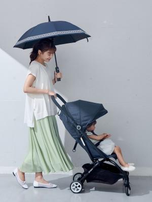 子育て便利家電|SPICE(スパイス)ファンファンパラソル 扇風機付き日傘