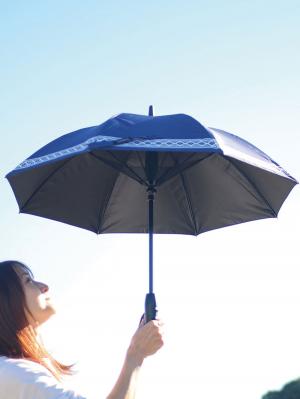 子育て便利家電|SPICE(スパイス)ファンファンパラソル 扇風機付き日傘