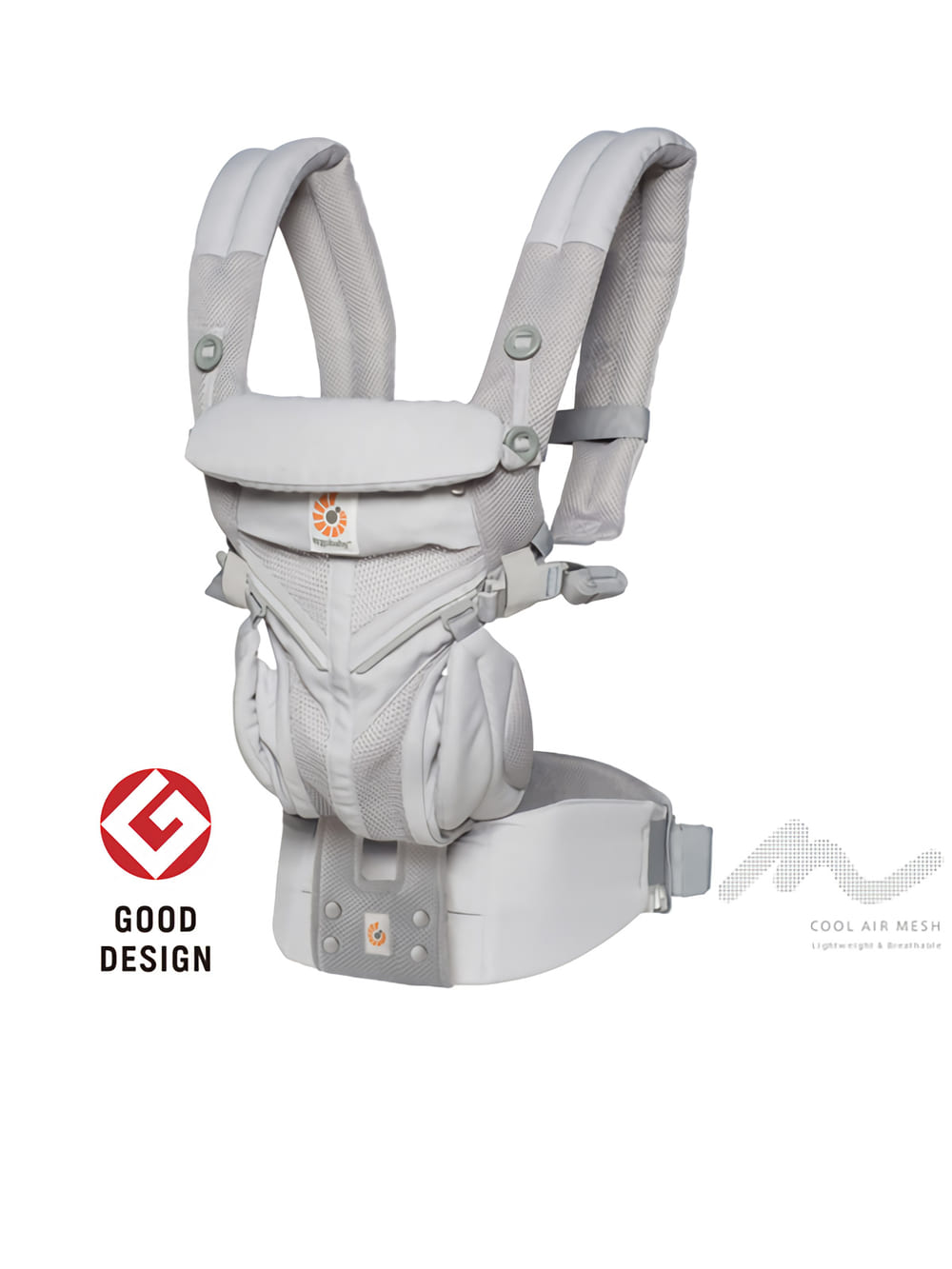 ergobaby エルゴ OMNI360 オムニ360 クールエア グレー - 移動用品