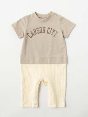 ⭐️パパスベージュ カバーオール コットンMサイズ美品クリーニング済み 2025年最新】PAPAS カラー：ベージュ系 カバーオールの人気