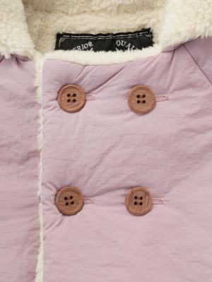 ベビー アウター|MAKE YOUR DAY（メイクユアデイ）三角フードボアコート