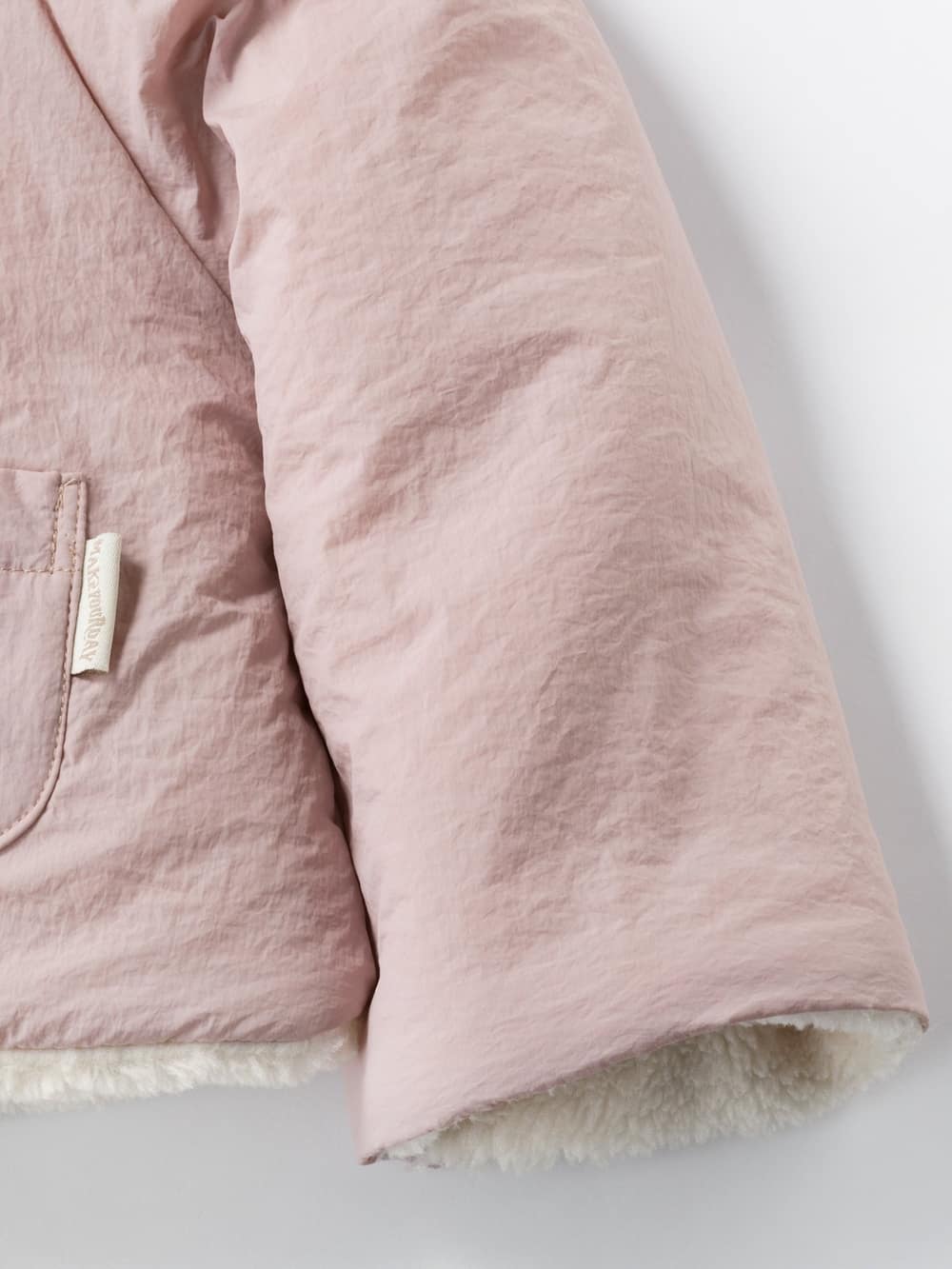 ベビー アウター|MAKE YOUR DAY（メイクユアデイ）三角フードボアコート