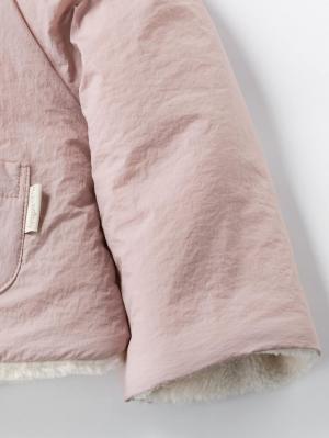 ベビー アウター|MAKE YOUR DAY（メイクユアデイ）三角フードボアコート