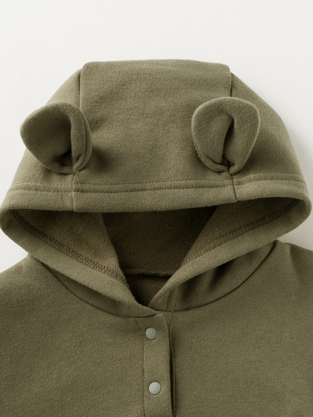 ロンパース・カバーオール|裏毛裏起毛パーカーロンパース