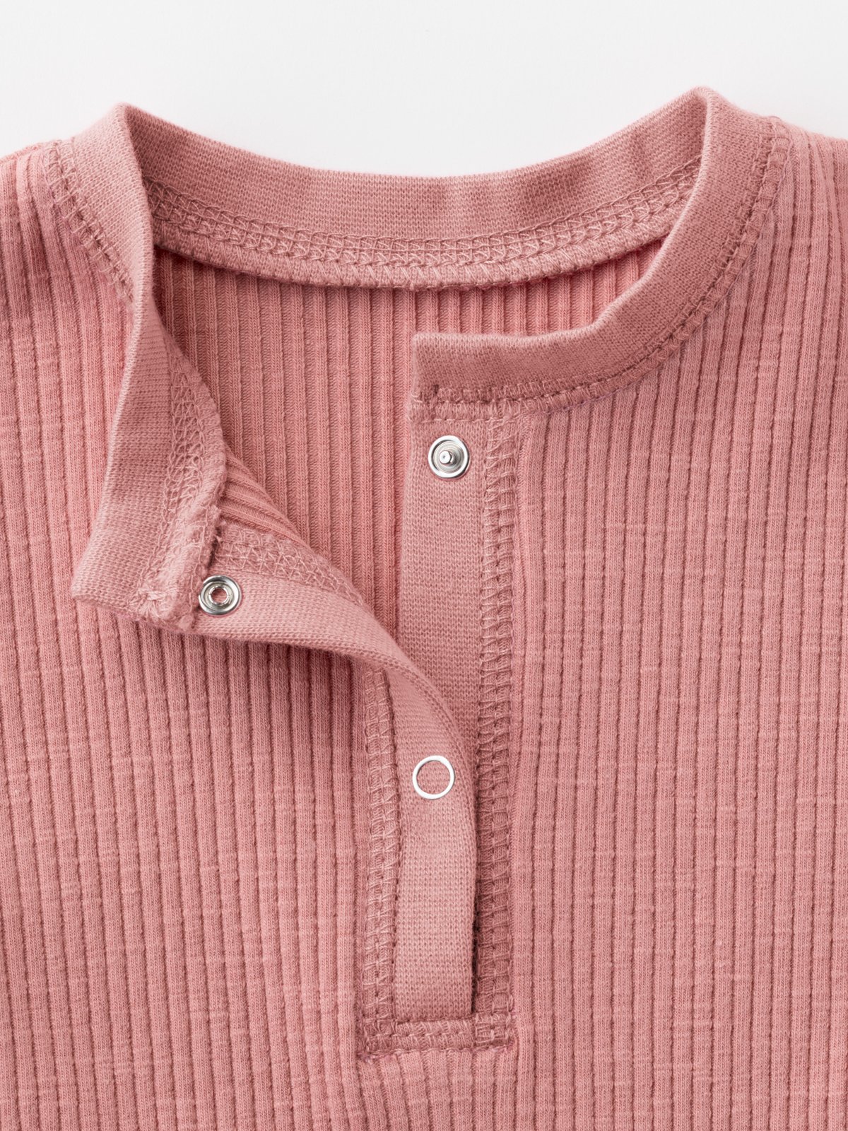 アウトレット|ANGELIEBEオリジナル  【親子コーデ可】テレコリブスラッシュネックロンパース