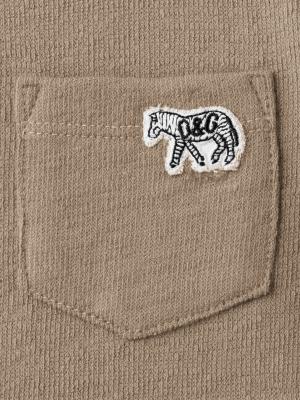 アウトレット|OCEAN&GROUND（オーシャンアンドグラウンド）シマウマベビーボディ|ベージュ