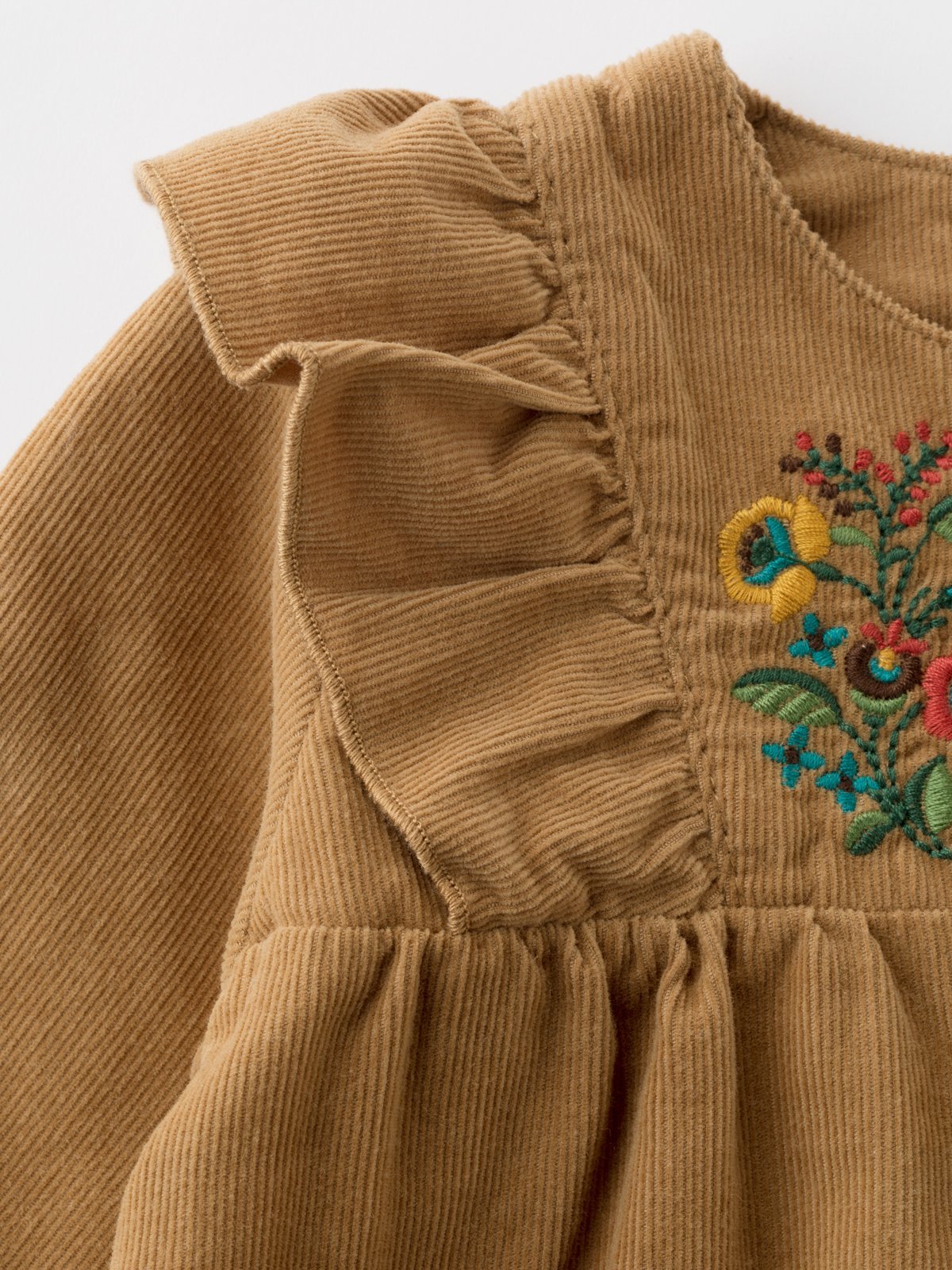 La Stella（ラ ステラ）花柄刺繍フリルロンパース | ロンパース・カバーオール(品番：51237) ｜ベビー服（新生児服）・ベビー用品通販｜  エンジェリーベ 公式