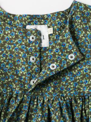 ベビー ワンピース|La Stella（ラ ステラ）花柄ワンピース＆ブルマ２点セット