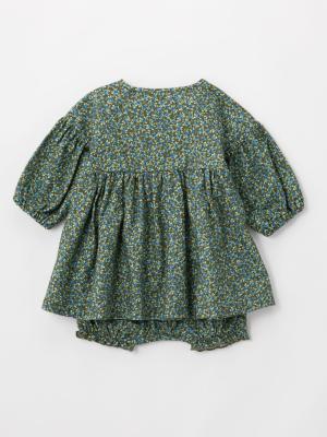 ベビー ワンピース|La Stella（ラ ステラ）花柄ワンピース＆ブルマ２点セット