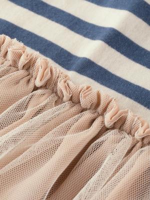 ロンパース・カバーオール|Ampersand（アンパサンド）ボーダーワンピロンパース