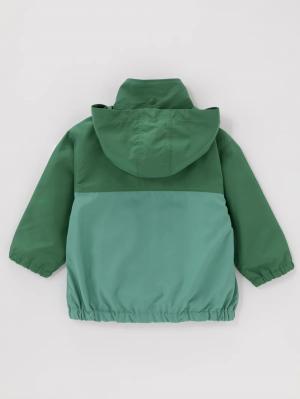 ベビー アウター|Ampersand（アンパサンド）フード収納可　バイカラージャンパー