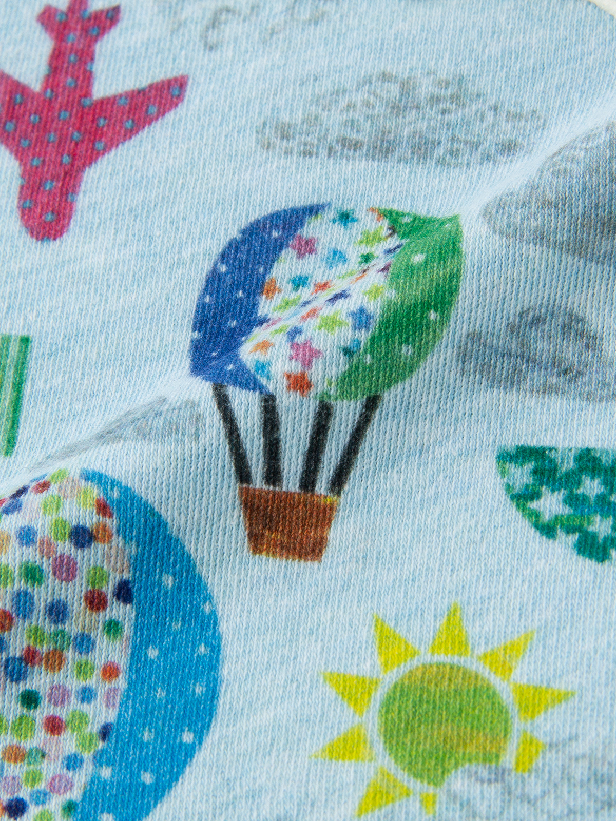 ロンパース・カバーオール|【BITZ】プリントちびカバーオール