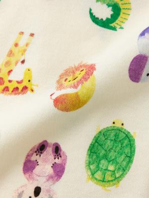 ベビーパジャマ・スリーパー|【BITZ】どうぶつナンバープリントパジャマ