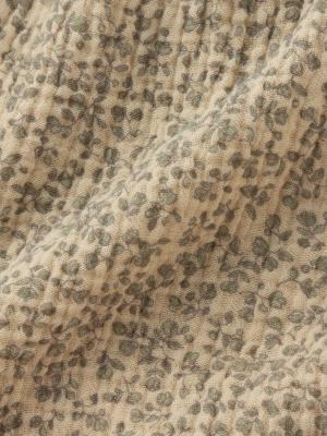 ロンパース・カバーオール|Ampersand（アンパサンド）ガーゼ花柄プリントふんわりロンパース