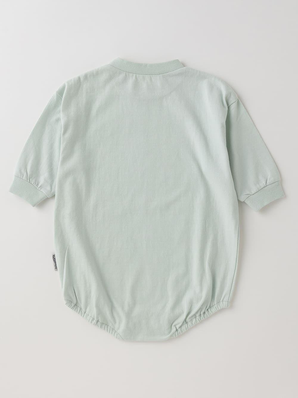 ロンパース・カバーオール|MAKE YOUR DAY（メイクユアデイ）ステッチ風ロゴプリントロンパース