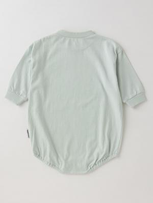 ロンパース・カバーオール|MAKE YOUR DAY（メイクユアデイ）ステッチ風ロゴプリントロンパース