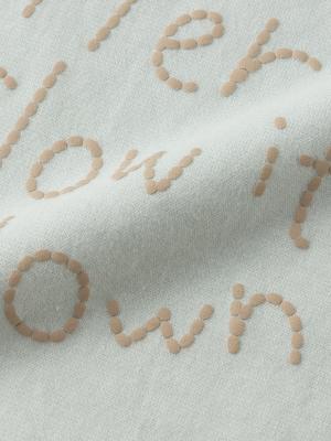 ロンパース・カバーオール|MAKE YOUR DAY（メイクユアデイ）ステッチ風ロゴプリントロンパース