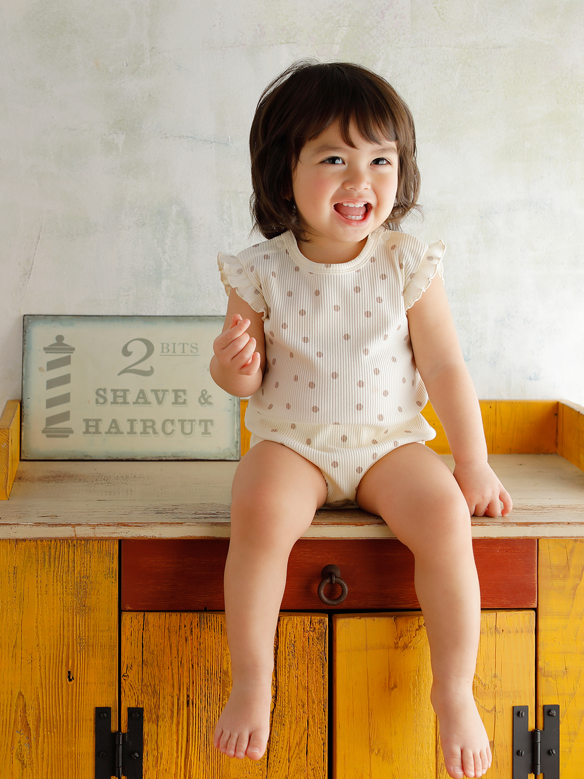 ロンパース・カバーオール|coto cotte(コトコト)メローフリルボディ