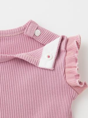 ロンパース・カバーオール|coto cotte(コトコト)メローフリルボディ