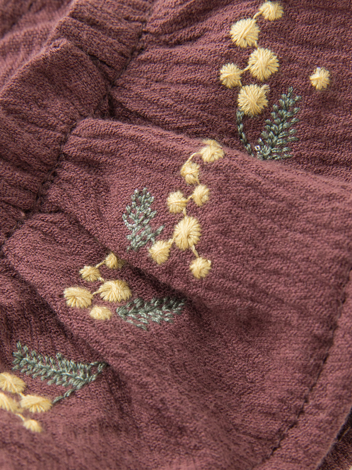 ロンパース・カバーオール|coto cotte（コトコト）刺繍フリルロンパース