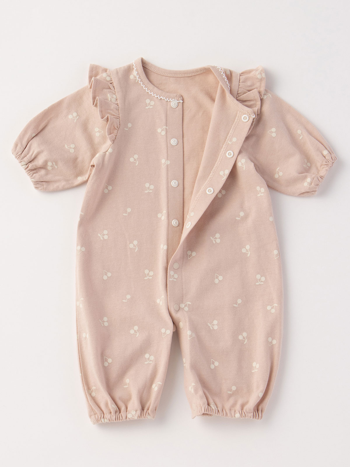 ２way ツーウェイ オール ドレスオール コトコト Coto Cotte さくらんぼ2wayオール ベビー 新生児 服 ベビー用品通販 エンジェリーベ 公式