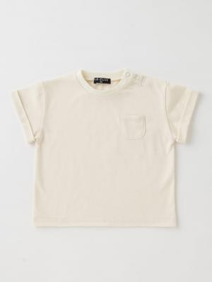 ベビートップス|【LB CLUB】保育園にピッタリ　デイリーTシャツ＆パンツ2点セット|ホワイト