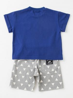 ベビートップス|【LB CLUB】保育園にピッタリ　デイリーTシャツ＆パンツ2点セット