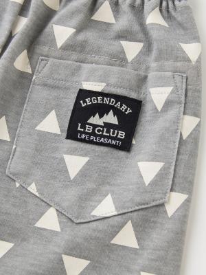 ベビートップス|【LB CLUB】保育園にピッタリ　デイリーTシャツ＆パンツ2点セット