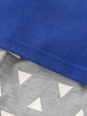 ベビートップス|【LB CLUB】保育園にピッタリ　デイリーTシャツ＆パンツ2点セット